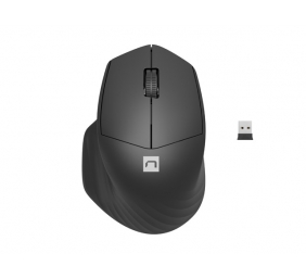 Natec | Mouse | Siskin 2 | Wireless | USB Type-A | Black