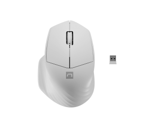 Natec | Mouse | Siskin 2 | Wireless | USB Type-A | White