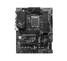 MSI | PRO Z790-P WIFI | Processor family Intel | Processor socket  LGA1700 | DDR5 DIMM | Memory slots 4 | Supported hard disk drive interfaces SATA, M.2 | Number of SATA connectors 6 | Chipset Intel Z790 | ATX