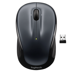 Pelė belaidė Logitech M325s (910-006812) RF Wireless Optical 1000 DPI, Black/Dark Grey