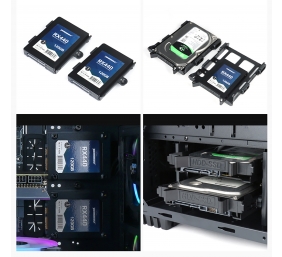 GEMBIRD Computer Case Fornax K500 black