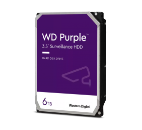 Western Digital | Hard Drive | Purple WD64PURZ | 5460 RPM | 6000 GB