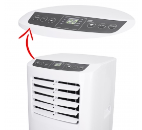 Mesko | Air conditioner | MS 7911 | Number of speeds 2 | Fan function | White