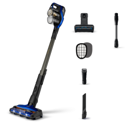 Philips | Vacuum cleaner | XC8049/01 | Cordless operating | Handstick | - W | 25.2 V | Operating time (max) 70 min | Blue/Black | Warranty 24 month(s)
