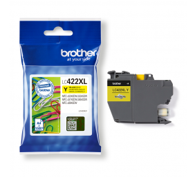 Brother LC422XL (LC422XLY) Rašalinė kasetė, Geltona
