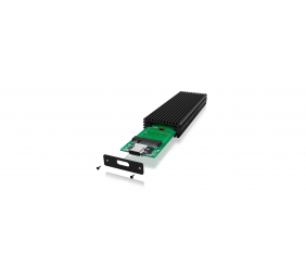 Raidsonic | ICY BOX IB-1816M-C31 External Type-C enclosure for M.2 NVMe SSD | Black