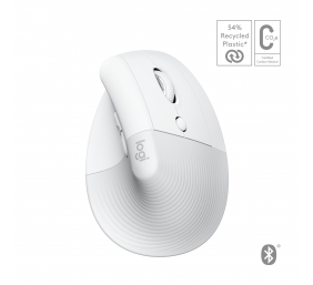 LOGI Lift for Mac Vertical Mouse - WHITE