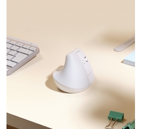 LOGI Lift for Mac Vertical Mouse - WHITE