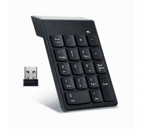 Gembird | Numeric keypad | KPD-W-02 | Numeric keypad | Wireless | N/A | Black