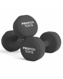 PROIRON PRKNED10K Dumbbell Weight Set, 2 pcs, 10 kg, Black, Neoprene