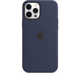 Ecost Prekė po grąžinimo Apple iPhone 12 Pro Max silikoninis dėklas su MagSafe - tamsiai mėlyna spal