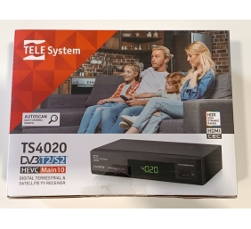 Ecost Prekė po grąžinimo Damaged box Digital Terrestre DVB-T2 Full HD Decoder