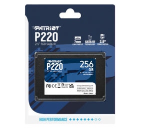 PATRIOT P220 256GB SATA3 2.5inch SSD