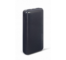 Gembird | PB20-02 | Power Bank | 20000 mAh | 2 x USB-AF | Black