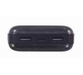 Gembird | Power Bank | PB20-02 | 20000 mAh | 2 x USB-AF | Black