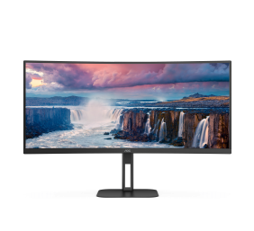 AOC | Curved Monitor | CU34V5C/BK | 34 " | VA | WQHD | 21:9 | 100 Hz | 4 ms | 3440 x 1440 | 300 cd/m² | HDMI ports quantity 1