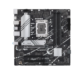 Asus PRIME B760M-A D4 Processor family Intel, Processor socket  LGA1700, DDR4 DIMM, Memory slots 4, Supported hard disk drive interfaces 	SATA, M.2, Number of SATA connectors 4, Chipset Intel B760, mATX