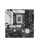 Asus PRIME B760M-A WIFI D4 Processor family Intel, Processor socket  LGA1700, DDR4 DIMM, Memory slots 4, Supported hard disk drive interfaces 	SATA, M.2, Number of SATA connectors 4, Chipset Intel B760, mATX