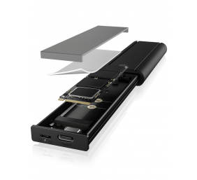 Raidsonic | Icy Box External M.2 NVMe | IB-1807MT-C31 | USB 3.2 Gen 2 Type-C | Storage enclosure