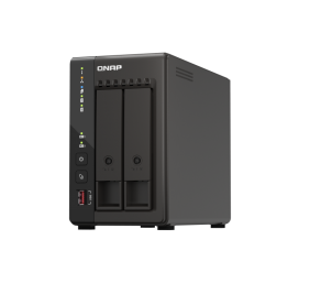 QNAP | 2-Bay desktop NAS | TS-253E-8G | Intel Celeron | J6412 4-core | Processor frequency 2.6 GHz | 8 GB