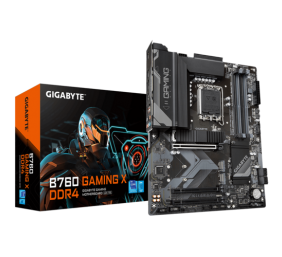 Gigabyte | B760 GAMING X DDR4 1.0 M/B | Processor family Intel | Processor socket  LGA1700 | DDR4 DIMM | Memory slots 4 | Supported hard disk drive interfaces 	SATA, M.2 | Number of SATA connectors 4 | Chipset Intel B760 Express | ATX