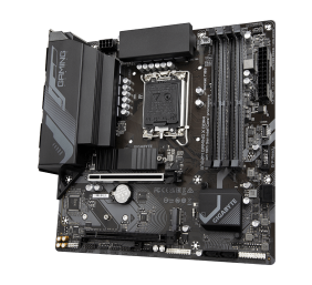 Gigabyte | B760M GAMING X DDR4 1.0 M/B | Processor family Intel | Processor socket  LGA1700 | DDR4 DIMM | Memory slots 4 | Supported hard disk drive interfaces 	SATA, M.2 | Number of SATA connectors 4 | Chipset Intel B760 Express | Micro ATX