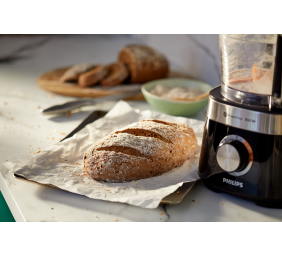 Philips Compact Food processor HR7530/10 Viva Collection 850 W Bowl capacity 2.1 L Number of speeds 2 Black