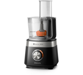 Philips Compact Food processor HR7530/10 Viva Collection 850 W Bowl capacity 2.1 L Number of speeds 2 Black