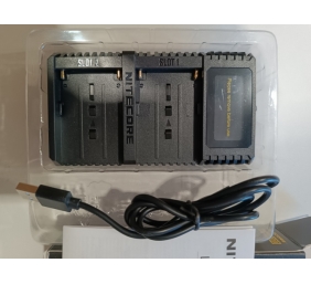 Ecost Prekė po grąžinimo Nitecore USN3PRO dviejų lizdų USB įkroviklis