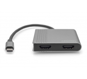 Digitus | USB-C - 2x HDMI Adapter | DA-70828 | USB-C | HDMI