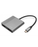 Digitus USB-C | HDMI | USB-C - 2x HDMI Adapter | DA-70828