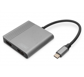 Digitus USB-C | HDMI | USB-C - 2x HDMI Adapter | DA-70828