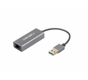 Natec Ethernet Adapter, Cricket USB 3.0, USB 3.0 to RJ45, Black | Natec | Ethernet Adapter Network Card | NNC-1924 Cricket USB 3.0