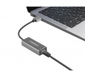 Natec Ethernet Adapter, Cricket USB 3.0, USB 3.0 to RJ45, Black | Natec | Ethernet Adapter Network Card | NNC-1924 Cricket USB 3.0