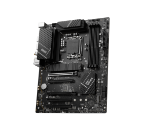 MSI | PRO B760-P WIFI DDR4 | Processor family Intel | Processor socket LGA1700 | DDR4 | Supported hard disk drive interfaces SATA, M.2 | Number of SATA connectors 4