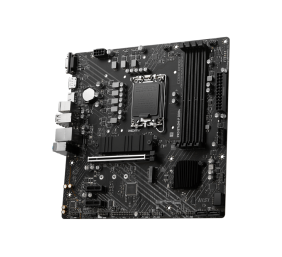 MSI | PRO B760M-P DDR4 | Processor family Intel | Processor socket  LGA1700 | DDR4 DIMM | Memory slots 4 | Supported hard disk drive interfaces 	SATA, M.2 | Number of SATA connectors 4 | Chipset Intel B760 | mATX