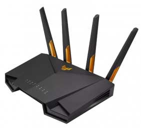 Asus | Wireless Wifi 6 AX4200 Dual Band Gigabit Router | TUF-AX4200 | 802.11ax | 3603+574 Mbit/s | 10/100/1000 Mbit/s | Ethernet LAN (RJ-45) ports 4 | Mesh Support Yes | MU-MiMO Yes | 3G/4G data sharing | Antenna type External | 1 x USB 3.2 Gen 1 | 36 mon