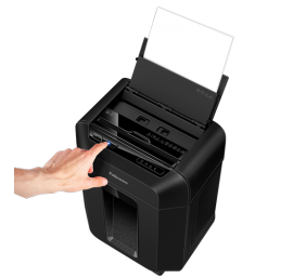 Fellowes Auto Feed Shredder AutoMax 80M | Mini-Cut | AutoMAX 80M | Black | 17 L | Paper shredding | Credit cards shredding
