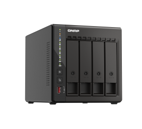 QNAP | 4-Bay desktop NAS | TS-453E-8G | Up to 4 HDD/SSD Hot-Swap | Intel Celeron | J6412 Quad-Core | Processor frequency 2.6 GHz | 8 GB