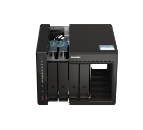 QNAP | 4-Bay desktop NAS | TS-453E-8G | Up to 4 HDD/SSD Hot-Swap | Intel Celeron | J6412 Quad-Core | Processor frequency 2.6 GHz | 8 GB