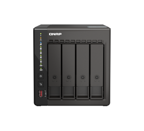 QNAP | 4-Bay desktop NAS | TS-453E-8G | Up to 4 HDD/SSD Hot-Swap | Intel Celeron | J6412 Quad-Core | Processor frequency 2.6 GHz | 8 GB