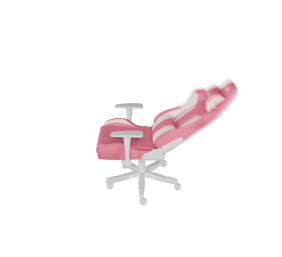 Genesis Gaming Chair Nitro 710 Backrest upholstery material: Eco leather, Seat upholstery material: Eco leather, Base material: Nylon, Castors material: Nylon with CareGlide coating | Pink/White