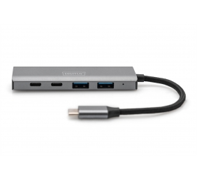 Digitus | USB-C 4 Port HUB 2x USB-A + 2x USB-C Gen2 | DA-70245 | USB-C Hub