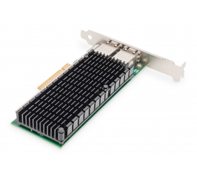 Digitus | 10Gbps Dual Port Ethernet Server adapter PCIe X8, Intel X540 BT2 | DN-10163