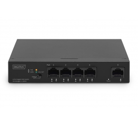 Digitus | 4 Port Gigabit PoE Switch | DN-95330-1 | Unmanaged | Desktop