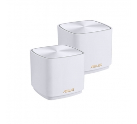ZenWiFi XD4 Plus (W-2-PK) Wireless-AX1800 (2-pack) | 802.11ax | 1201+574 Mbit/s | 10/100/1000 Mbit/s | Ethernet LAN (RJ-45) ports 1 | Mesh Support Yes | MU-MiMO Yes | No mobile broadband | Antenna type Internal