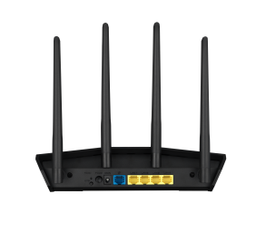 Wireless AX3000 Dual Band WiFi 6 | RT-AX57 | 802.11ax | 2402+574 Mbit/s | 10/100/1000 Mbit/s | Ethernet LAN (RJ-45) ports 4 | Mesh Support Yes | MU-MiMO Yes | No mobile broadband | Antenna type External