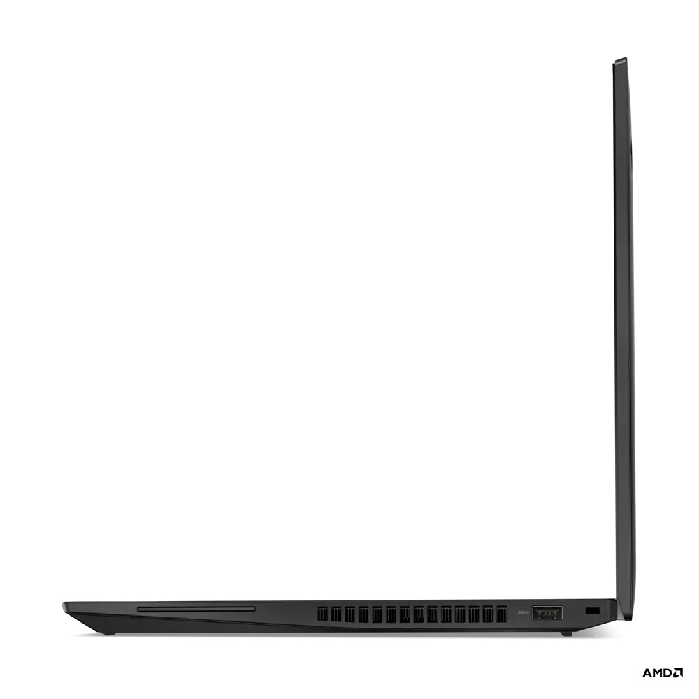 Lenovo ThinkPad T16 (Gen 1) Black, 16 ", IPS,  WQXGA, 2560 x 1600, Anti-glare, AMD Ryzen 7 PRO, 6850U, 32 GB,  Soldered LPDDR5-6400, SSD 1000 GB, AMD Radeon 680M Graphics, No Optical drive, Windows 11 Pro, 802.11ax, Bluetooth version 5.1, LTE Upgradable, 