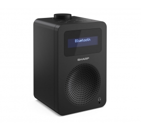 Sharp DR-430(BK) Digital Radio, FM/DAB/DAB+, Bluetooth 5.0, Midnight Black | Sharp | Digital Radio | DR-430(BK) | Midnight Black | Bluetooth | FM radio | Headphone out