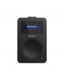 Sharp DR-430(BK) Digital Radio, FM/DAB/DAB+, Bluetooth 5.0, Midnight Black | Sharp | Digital Radio | DR-430(BK) | Bluetooth | Midnight Black